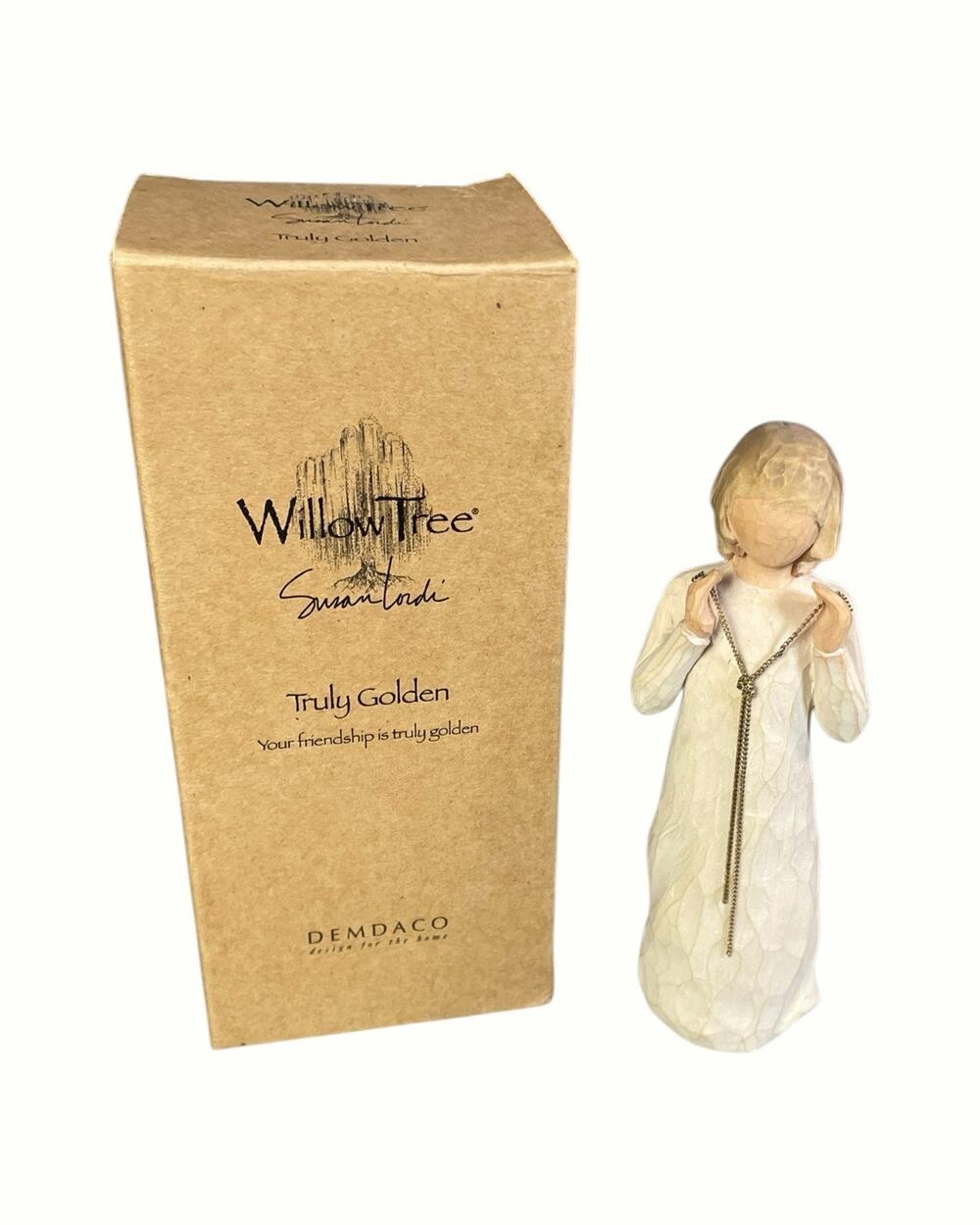 Willow Tree 2008 Truly Golden 5.5” Figurine “Your Friendship Is Truly Golden”